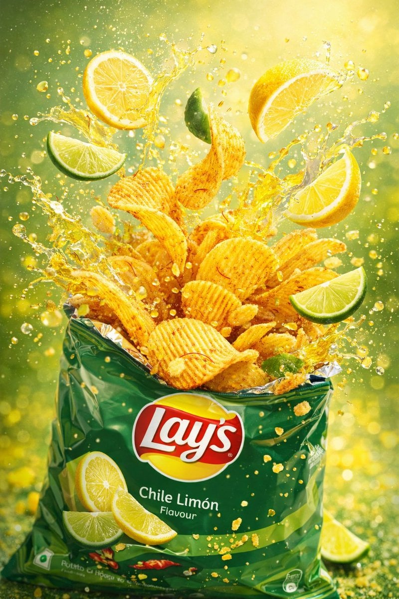 Lay's Tomato Chips Packet Explosion Ad (2)