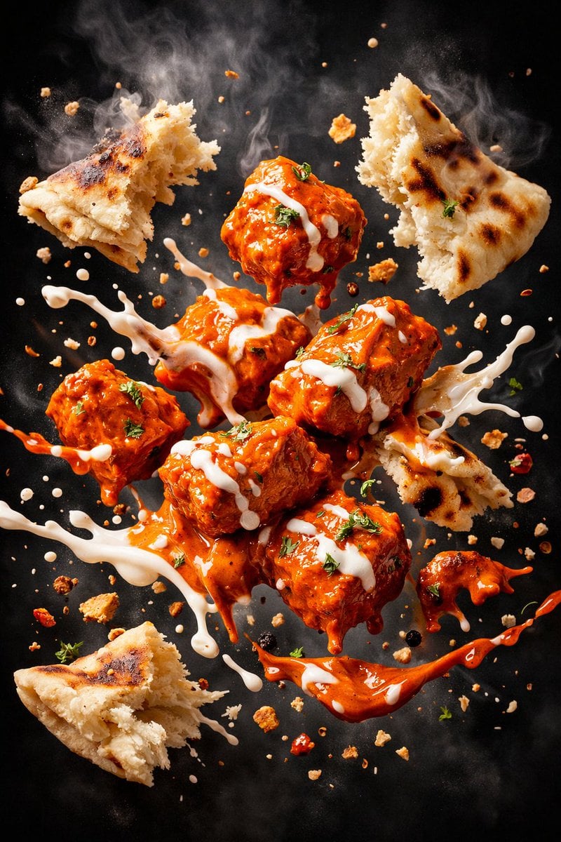 Cinematic Glazed Food Hero Shot Template (3)