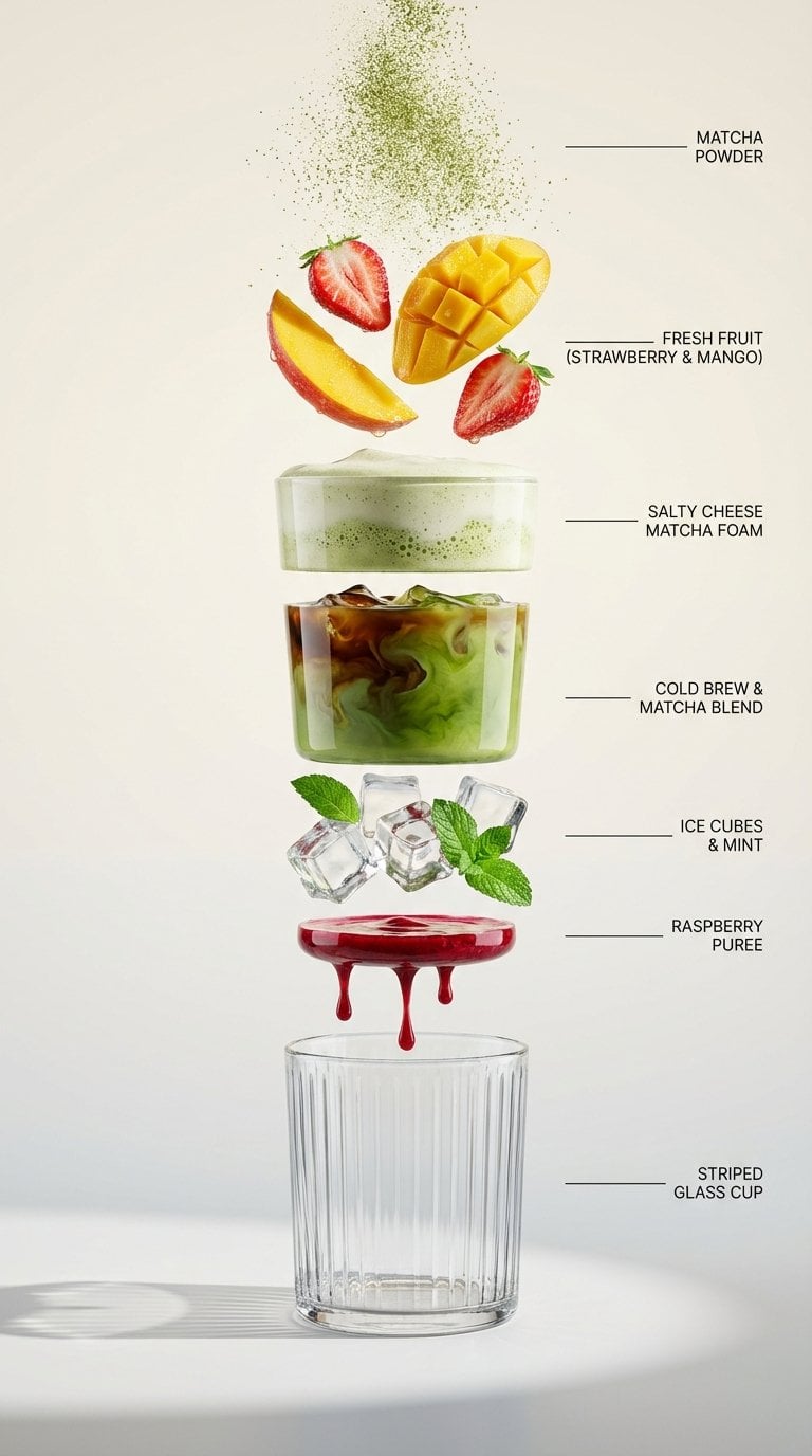 Chocolate Coffee Drink Exploded View (2)