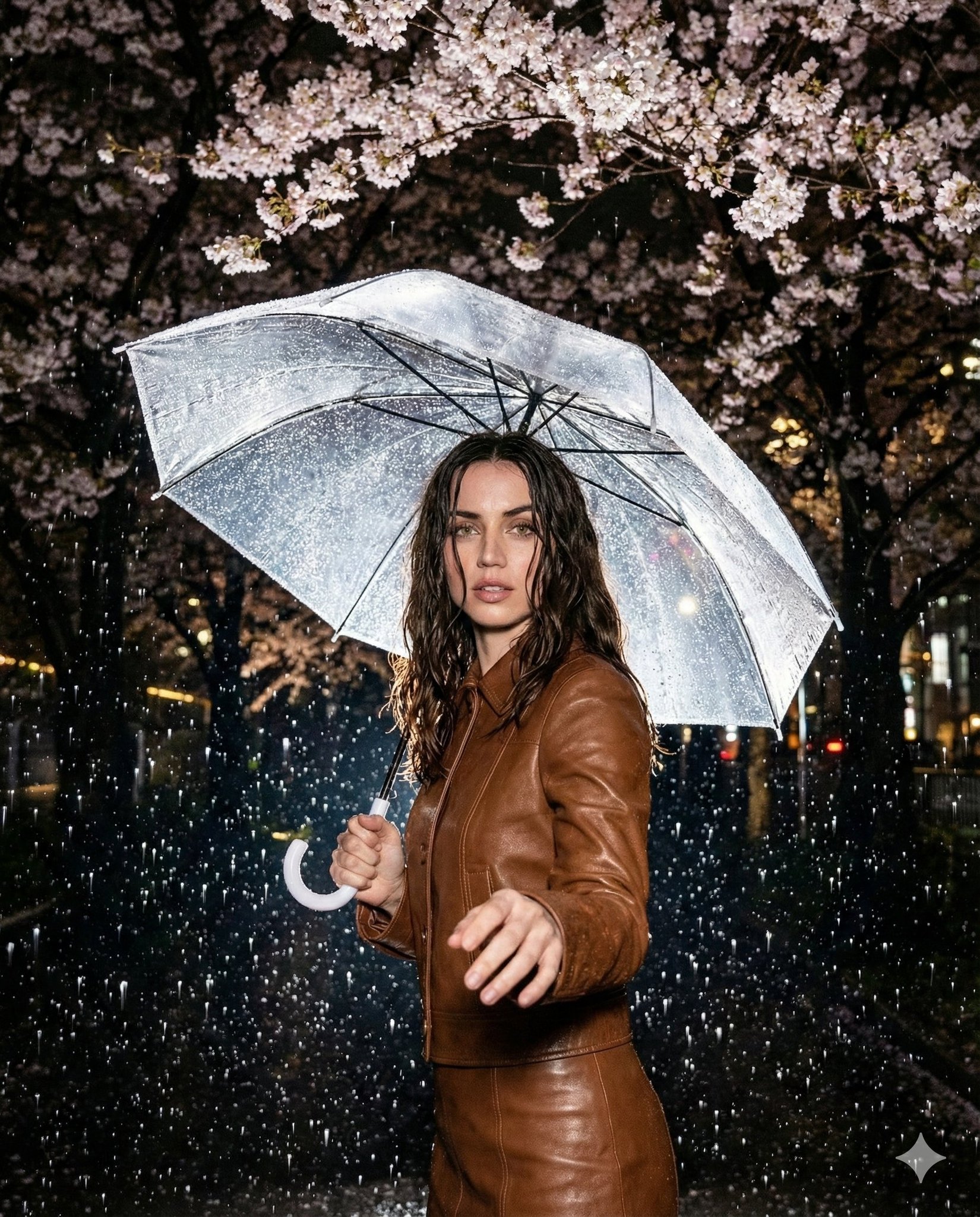 Night Flash Outdoor Editorial Portrait (2)