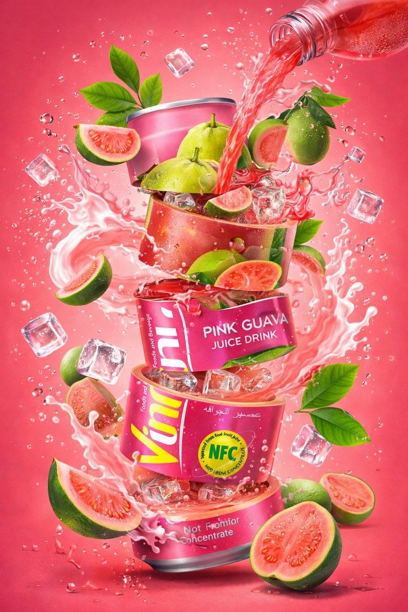 Soda Can Splash with Sliced Fruit Ad (2)