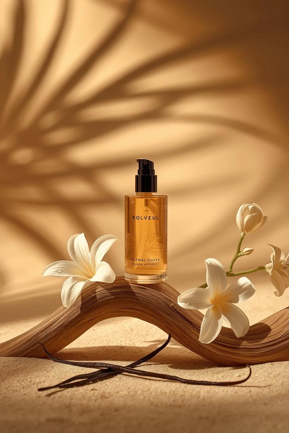 Amber Serum Pump Bottle Luxury Shot (2)