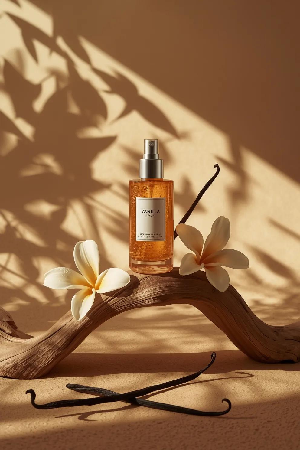 Amber Serum Pump Bottle Luxury Shot (4)