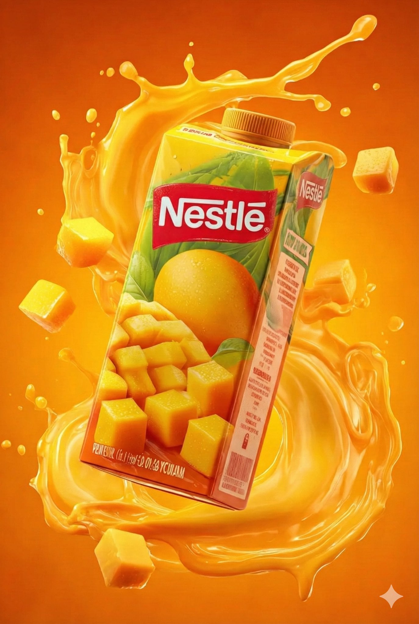 Fruit Juice Bottle Flavor Lineup Ad (4)