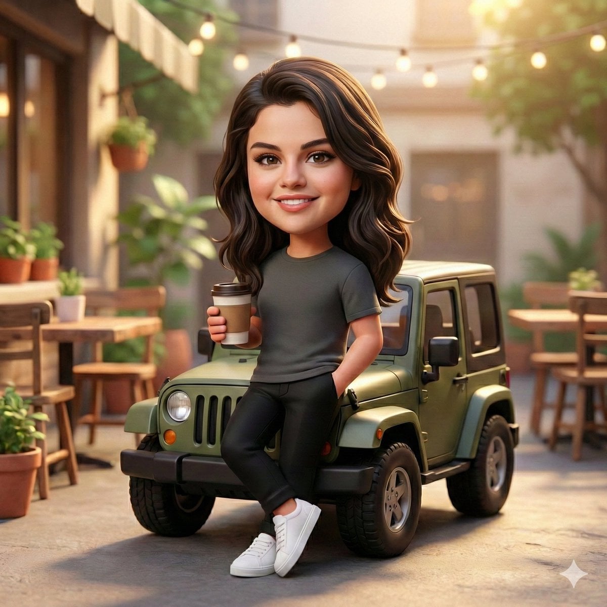 Chibi Character with Mini Jeep (2)