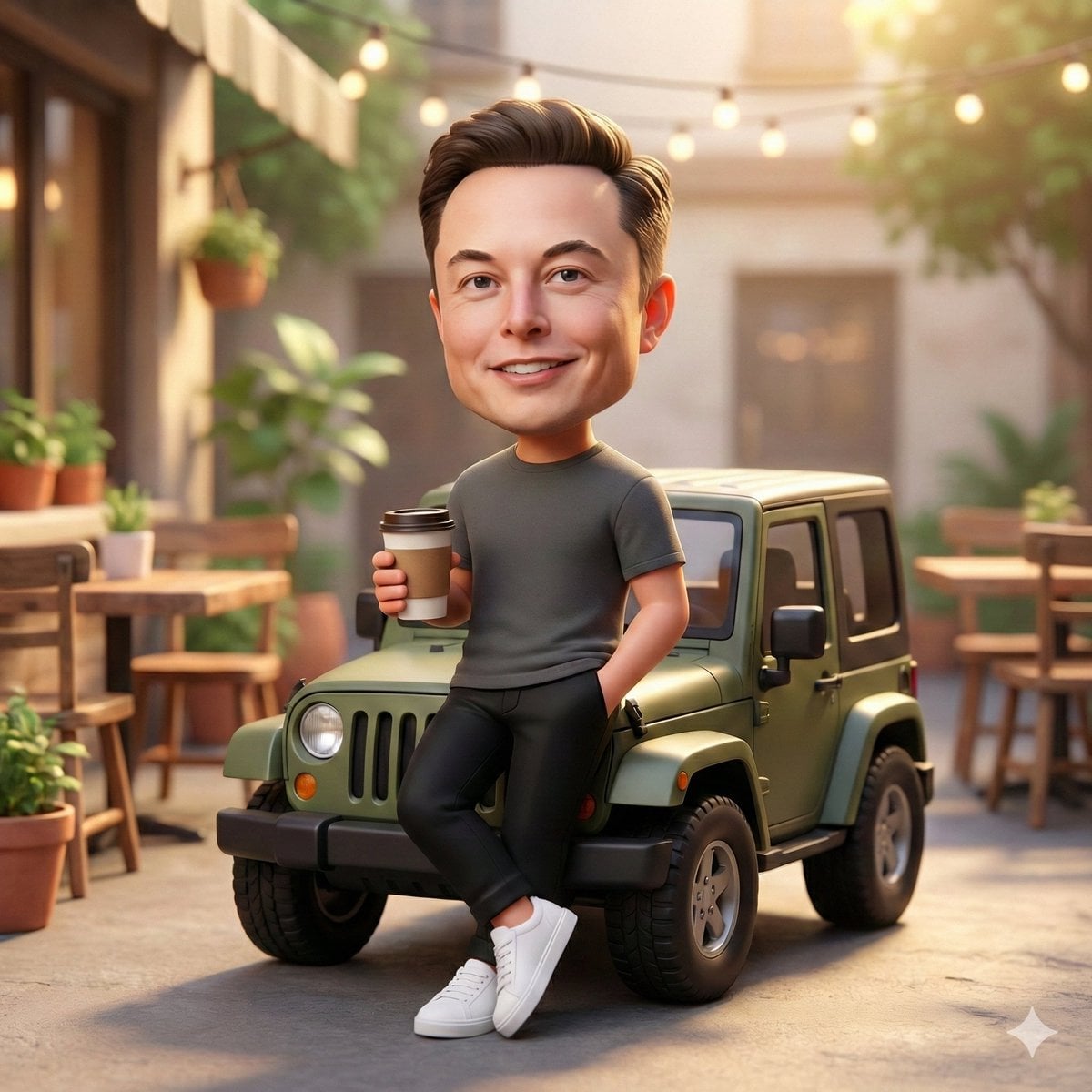 Chibi Character with Mini Jeep (3)