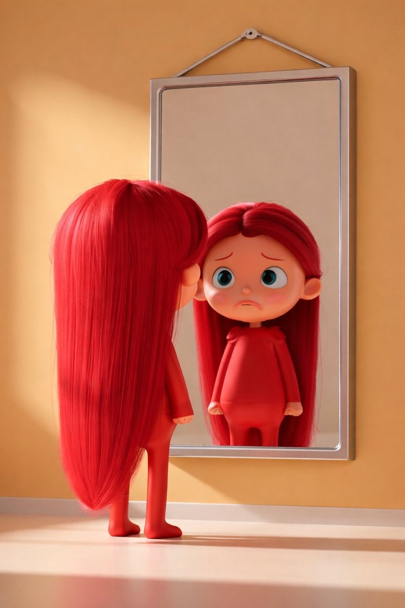 Stylized 3D Cartoon Woman Character Poses (4)