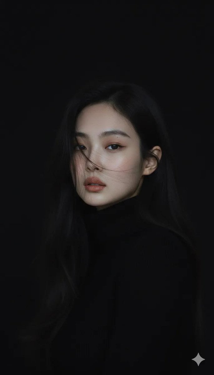 Moody Fair-Skinned Woman Portrait (2)