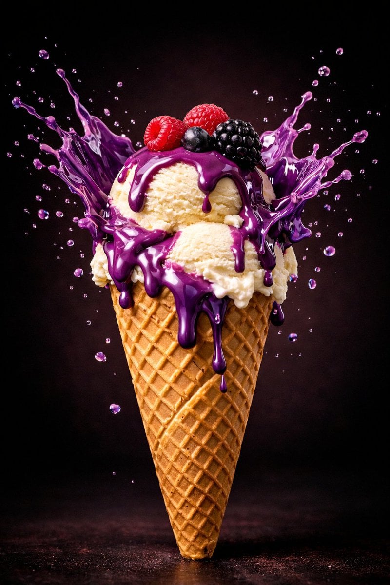 Ice Cream Bar & Cone Frozen Splash Shots (2)