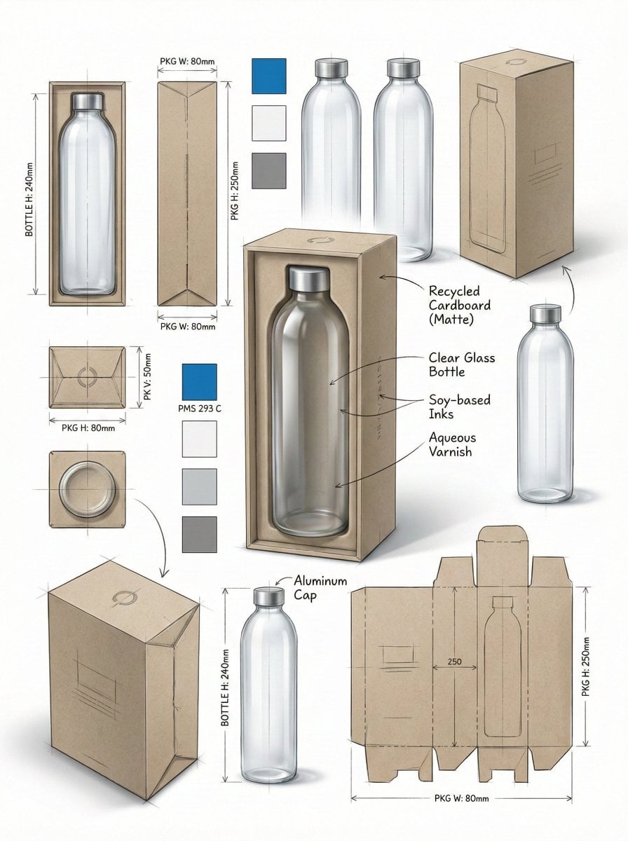 Product Packaging Design Illustration (2)