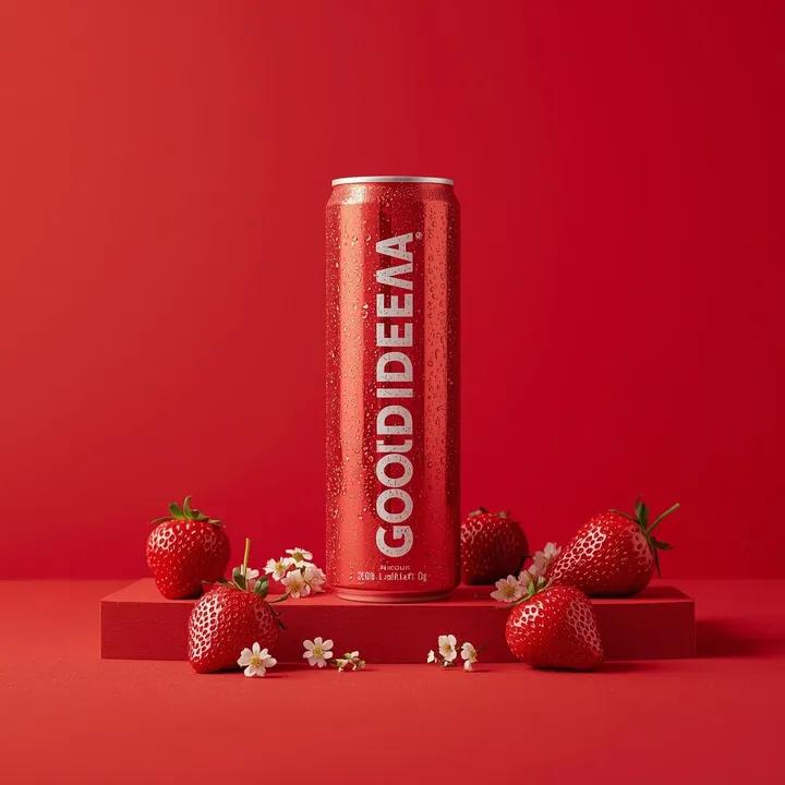 Slim Red Sparkling Water Can Shot (2)
