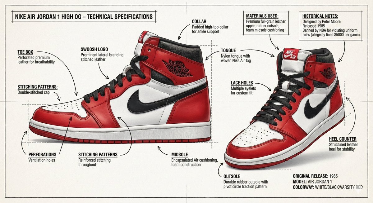 Air Jordan 1 Sneaker Infographic (3)