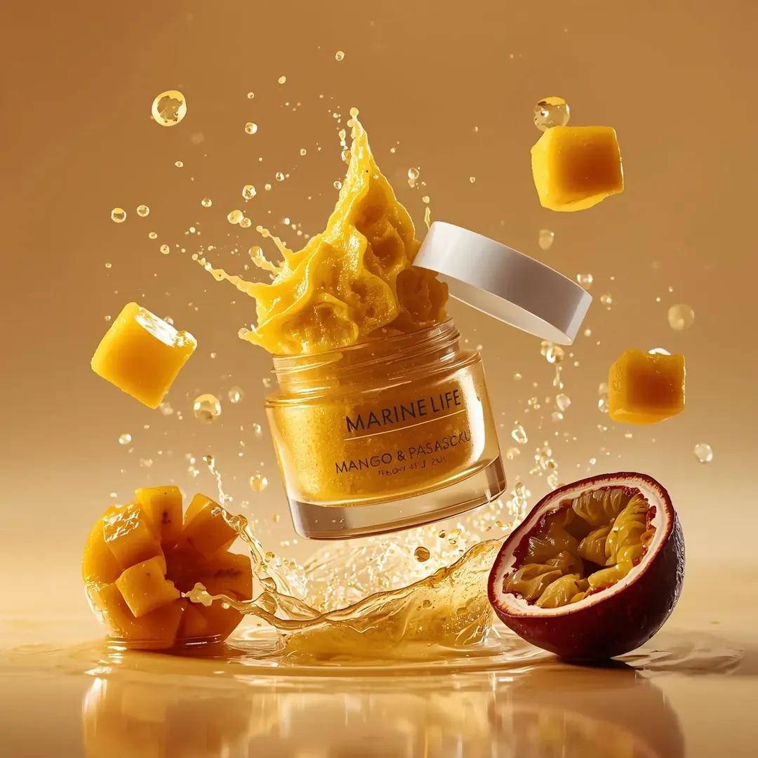 Mango Passionfruit Cosmetic Jar Shot (2)