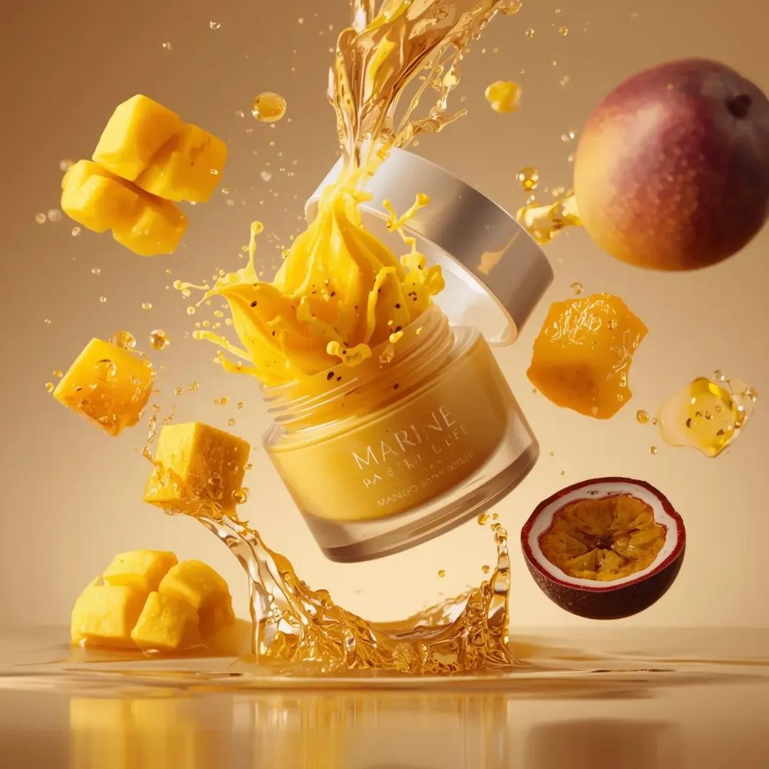 Mango Passionfruit Cosmetic Jar Shot (3)