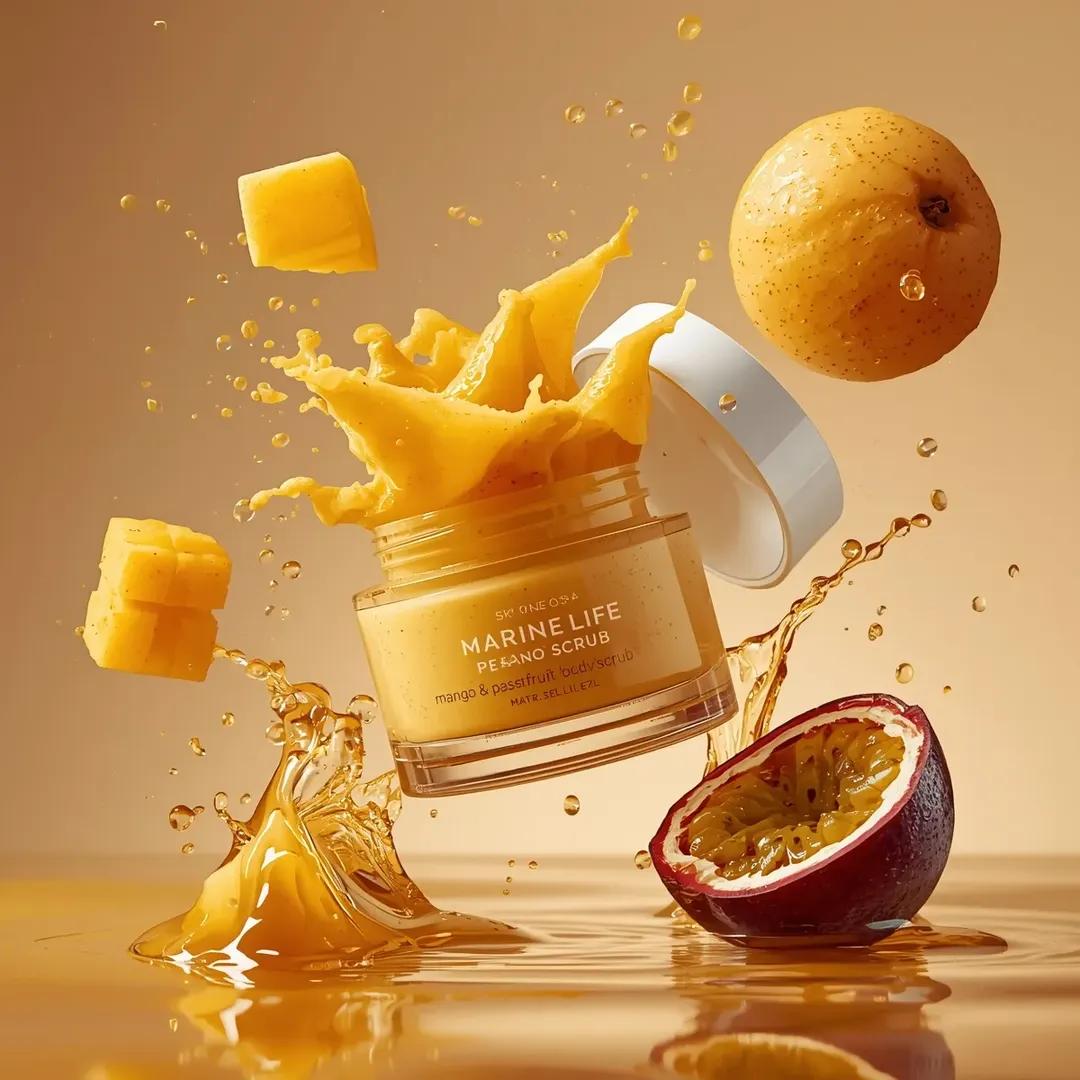 Mango Passionfruit Cosmetic Jar Shot (4)