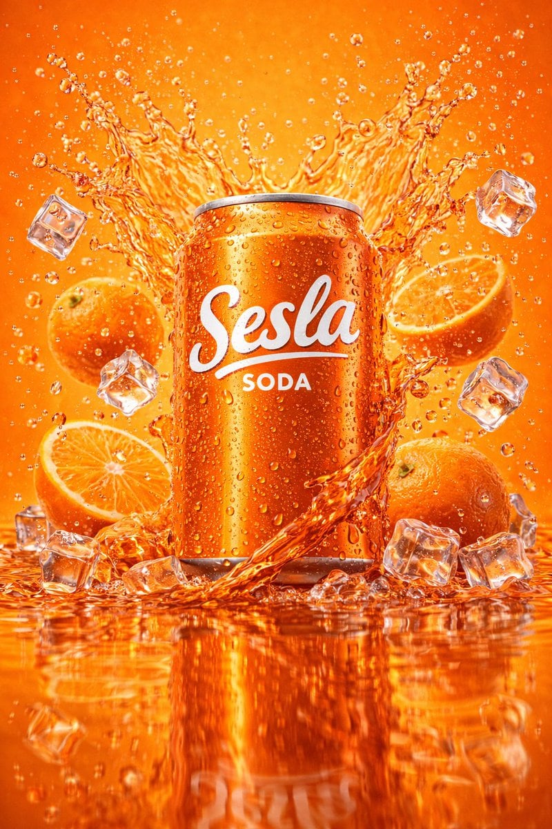 Orange Soda Can Splash Product Photos (2)