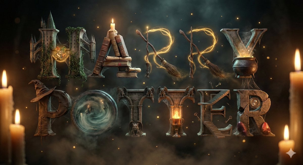 3D Typography Sculpted from Objects (2)