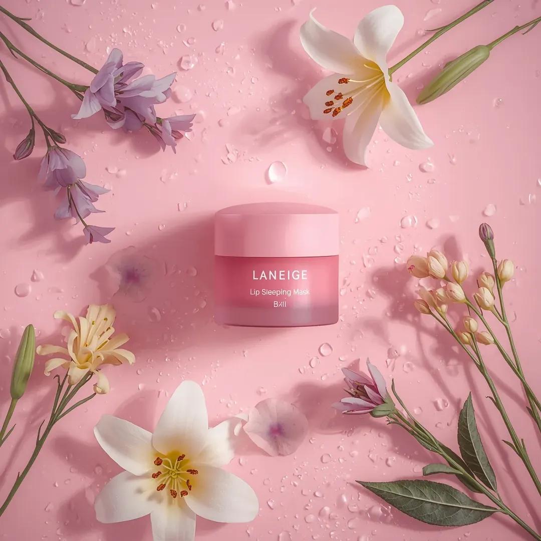 Pink Lip Sleeping Mask Jar Pastel Shot (2)