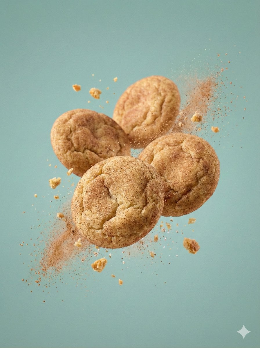 Floating Biscuit Cookies Ingredient Shot (2)