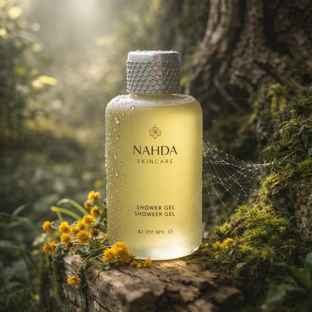 Shower Gel Bottle on Forest Floor (4)