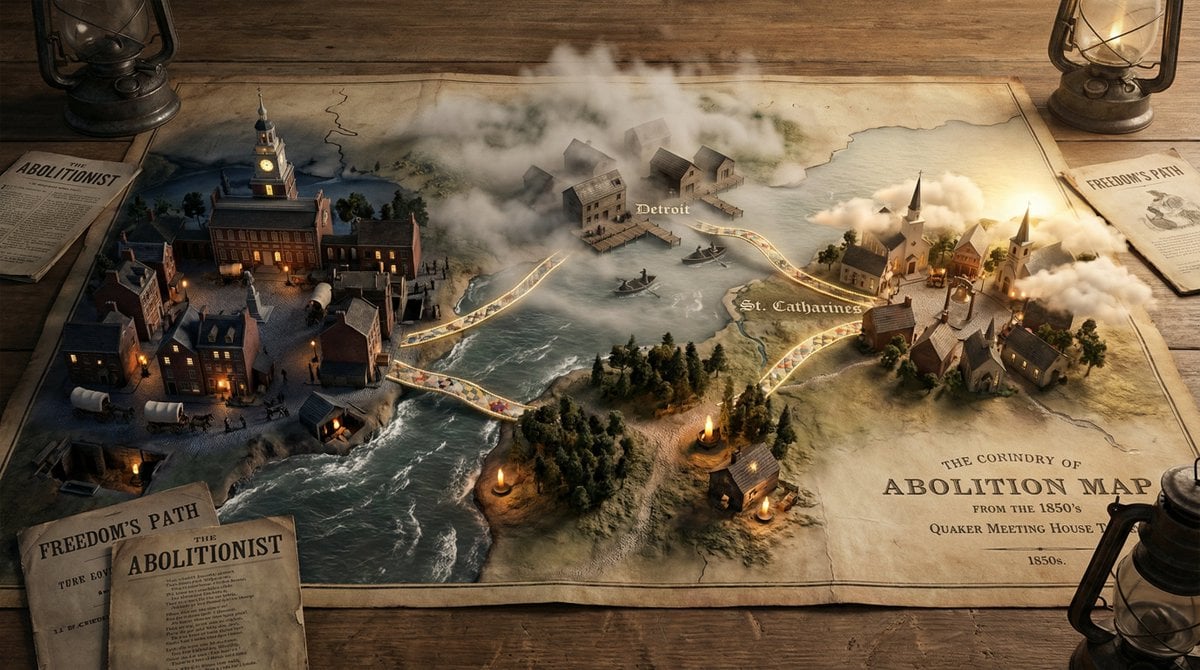 Weathered Map Bursting with Mini Worlds (2)