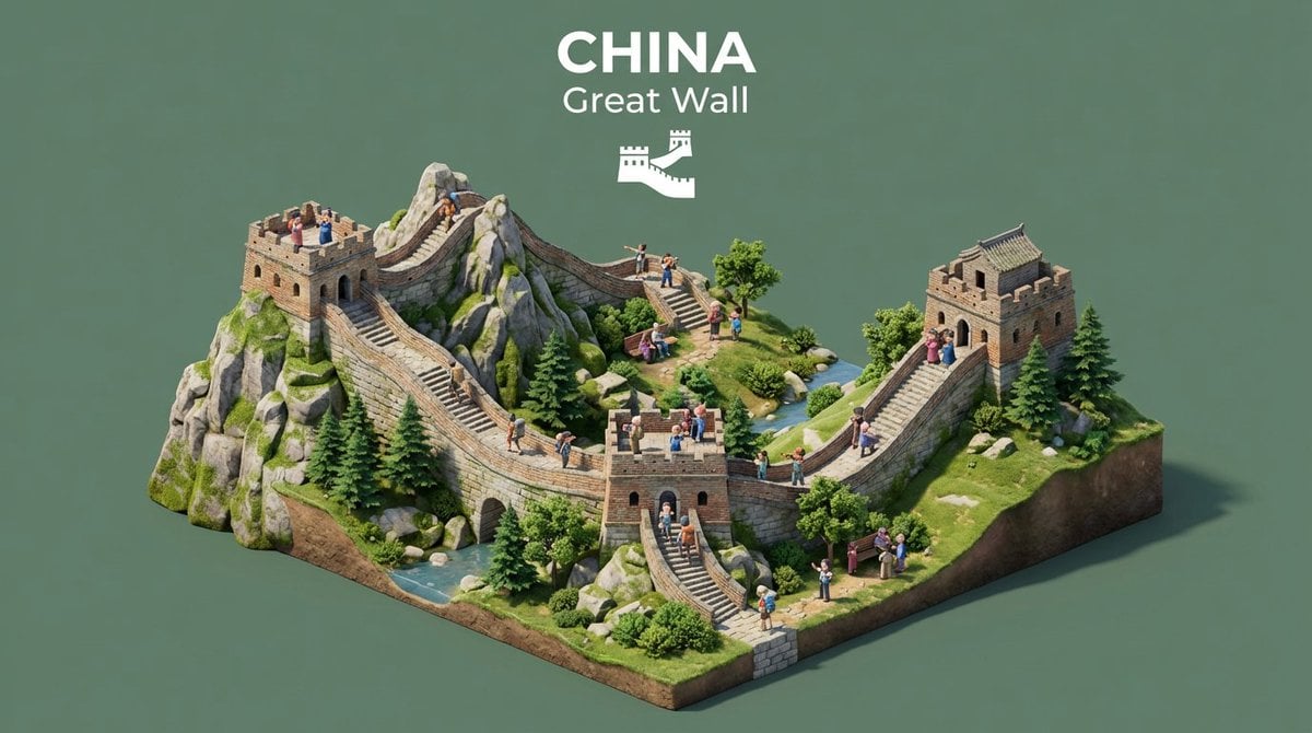 Isometric Country Architecture Diorama (3)