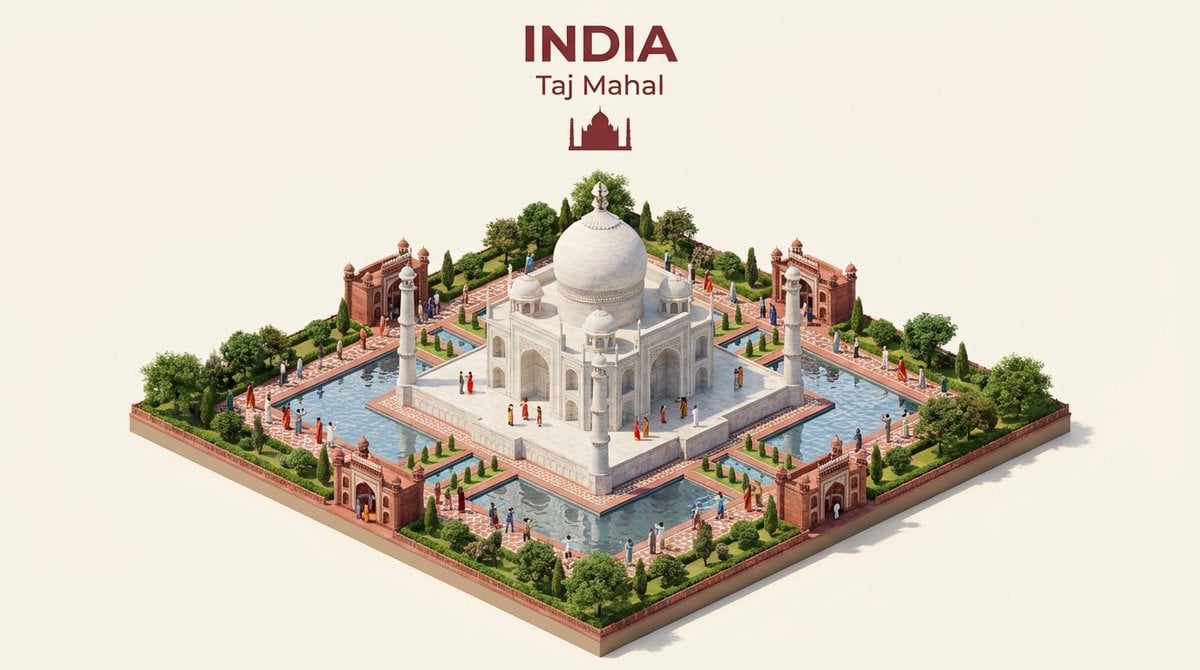 Isometric Country Architecture Diorama (4)