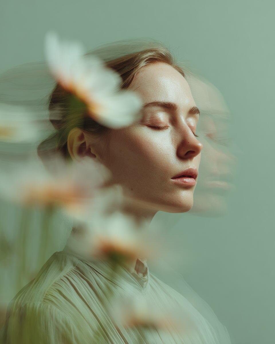 Fine-Art Introspective Woman Portrait (2)