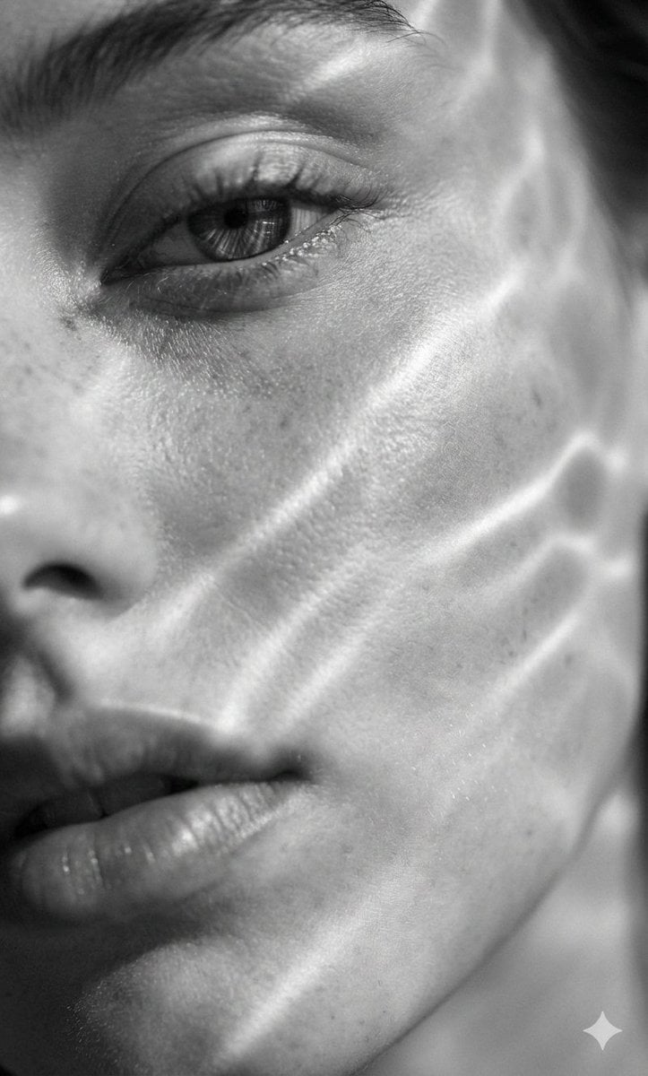 B&W Extreme Close-Up Male Eye Portrait (2)