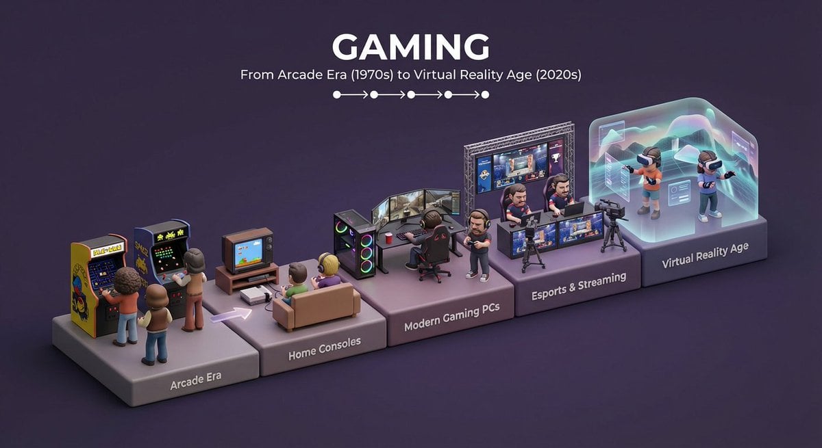 Isometric Evolution Timeline Diorama (3)