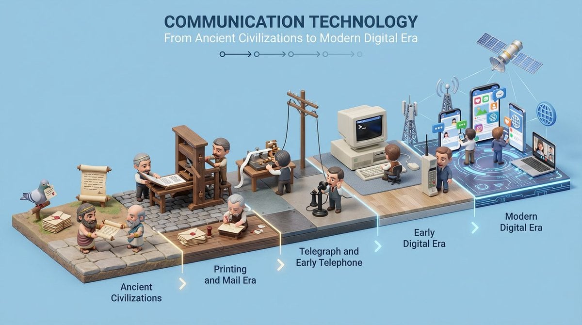 Isometric Evolution Timeline Diorama (4)