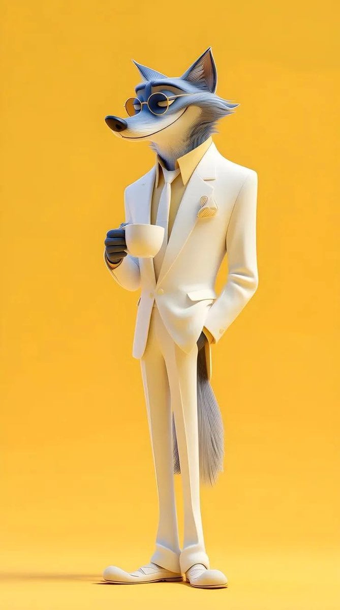 Streetwear Dog 3D Cartoon Character (3)