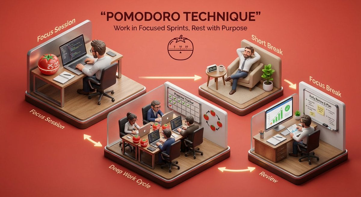 Productivity System Isometric Diorama (2)