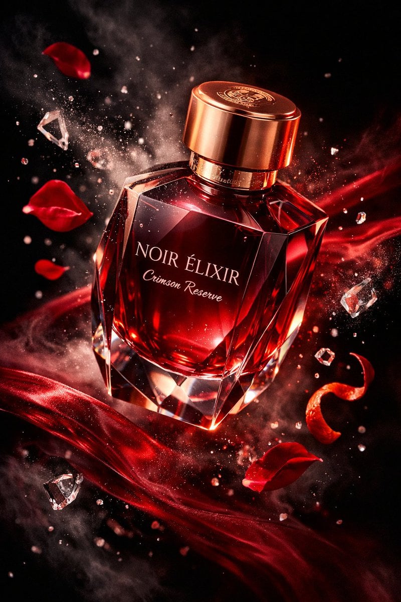 Ruby Crystal Perfume Bottle Ad Shot (2)