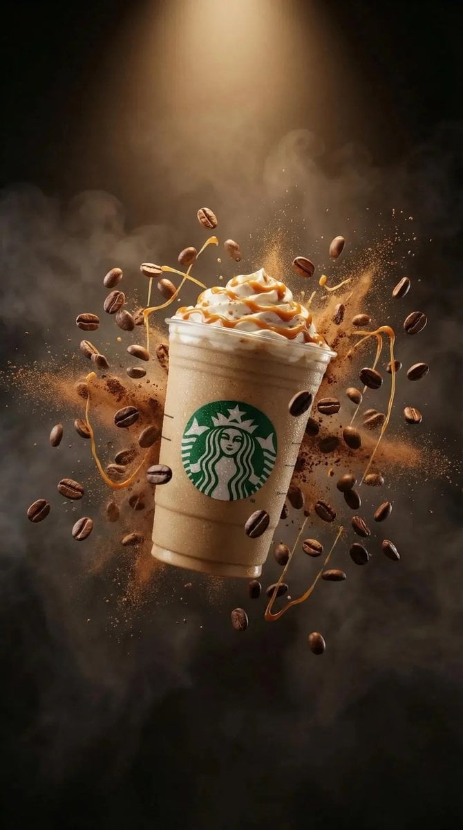 Caramel Frappuccino Cup Product Photo (2)