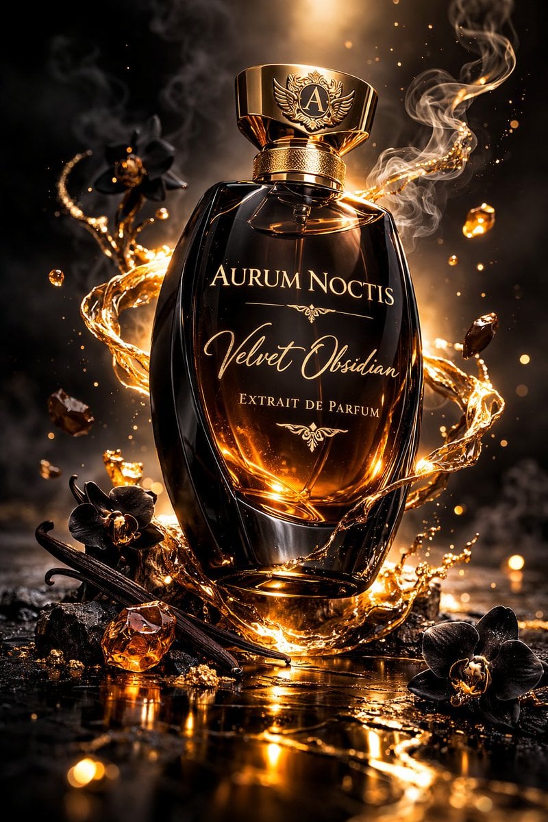 Obsidian Luxury Perfume Bottle Ad Shot (2)