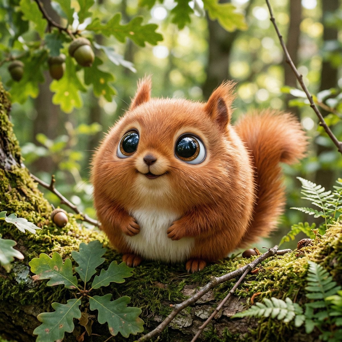 Cute Ball-Shaped Animal Photo (2)