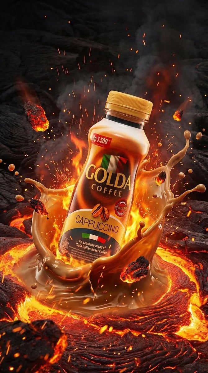 Cappuccino Bottle Premium Product Ad (3)