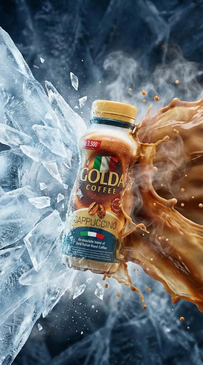 Cappuccino Bottle Premium Product Ad (4)