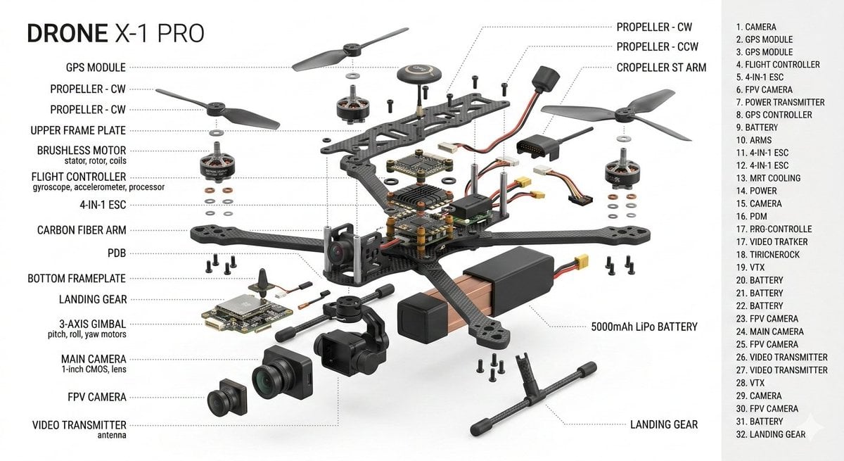 Exploded View Product Design Diagram (2)