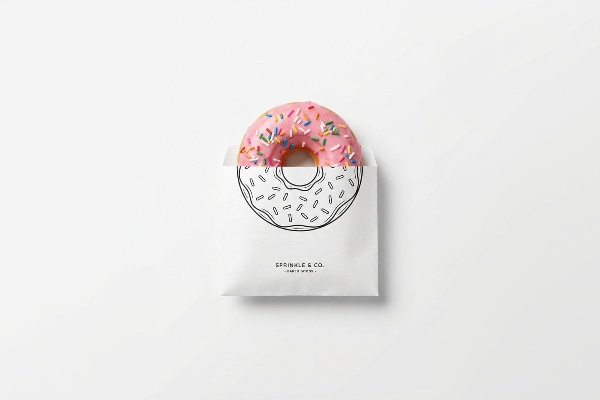Food Emerging from Paper Packaging (2)