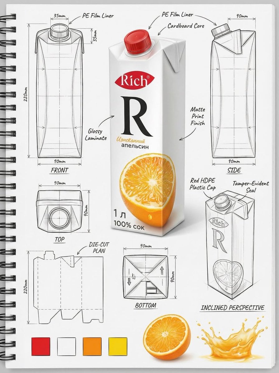 Packaging Industrial Design Sheet (3)