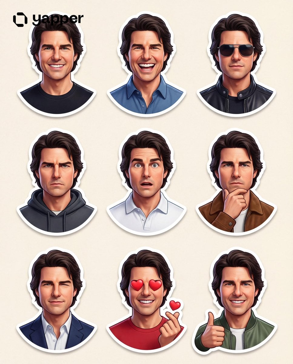 Pixar 3D Character Sticker Pack (3)
