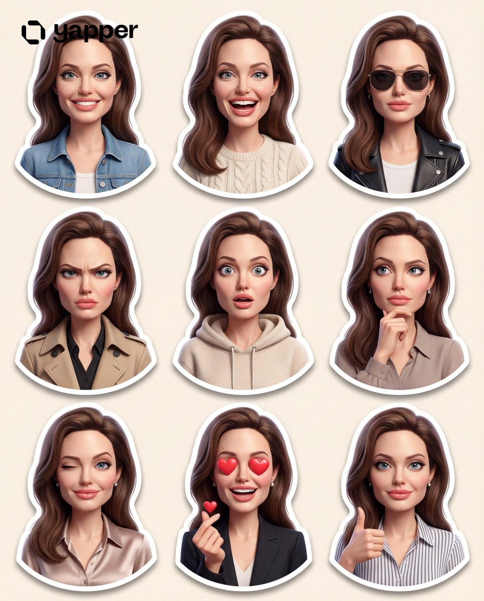 Pixar 3D Character Sticker Pack (4)