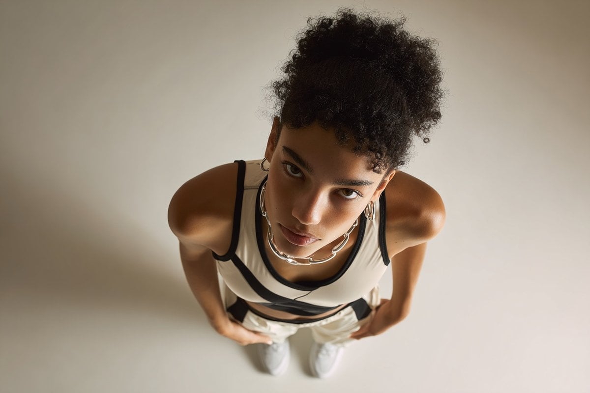35-Degree Overhead Studio Subject Shot (2)