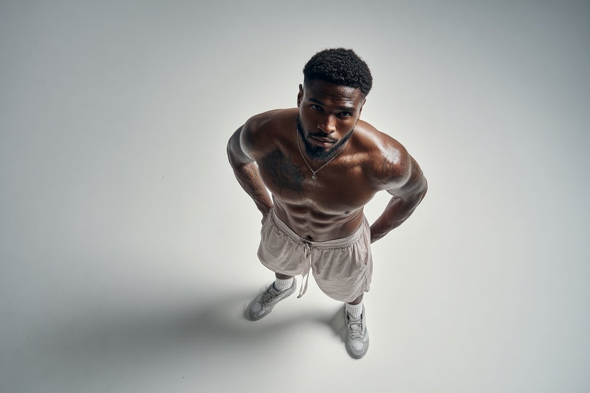 35-Degree Overhead Studio Subject Shot (4)