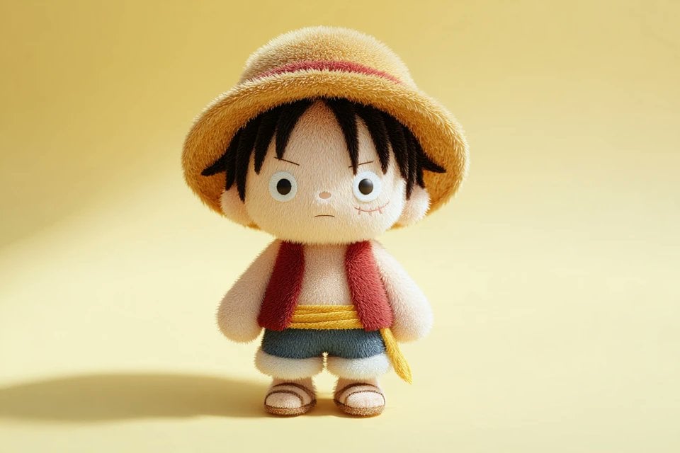 Pastel Plush Toy 3D Character Design (2)