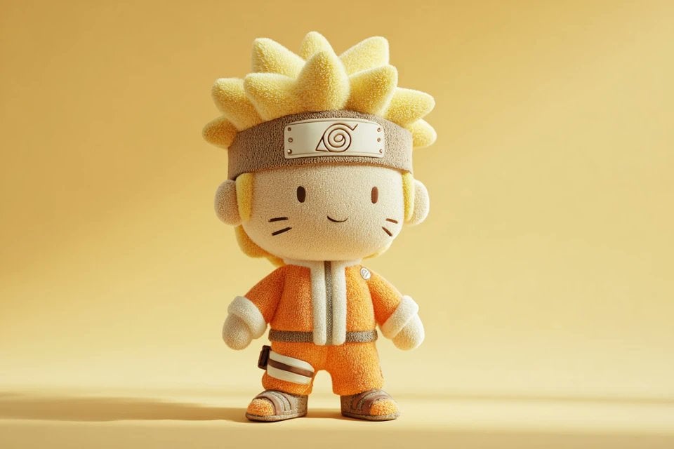 Pastel Plush Toy 3D Character Design (4)