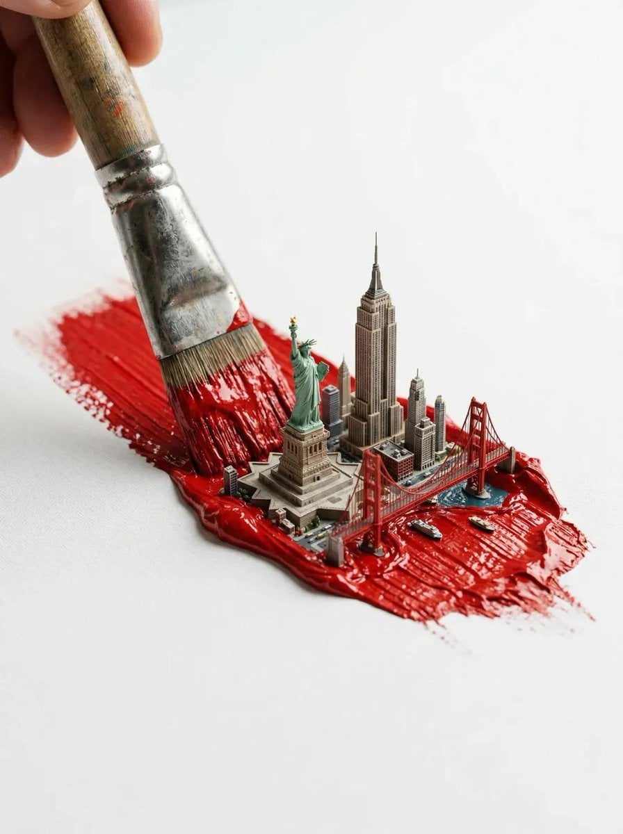 Macro Paintbrush Thick Paint Stroke (2)