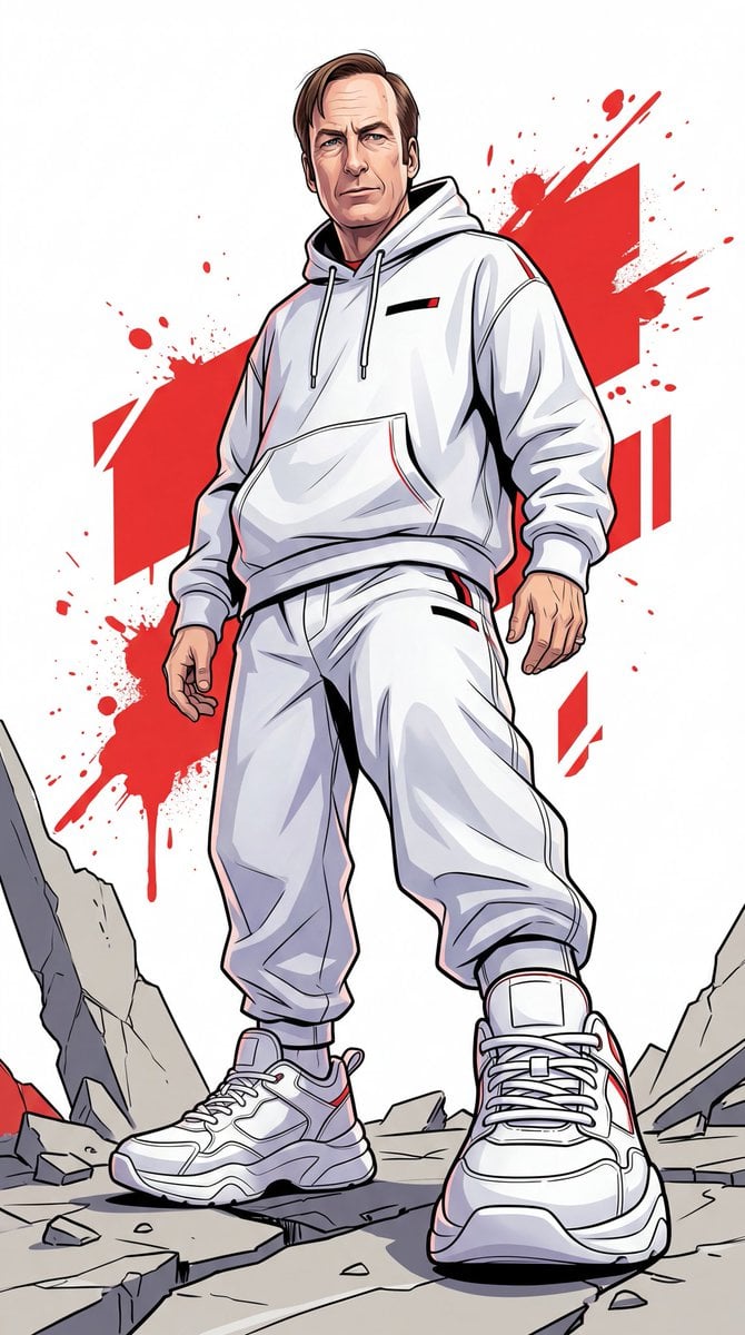 Dynamic Urban Full-Body Illustration (4)